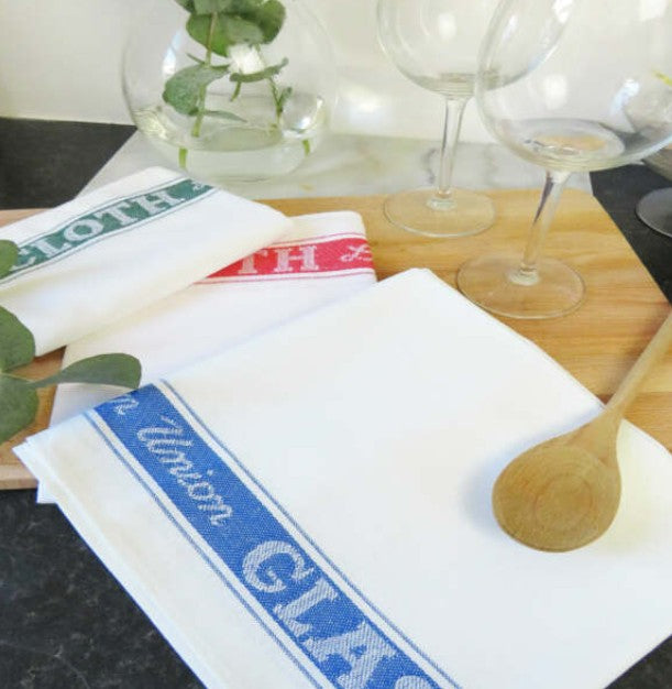 Lamont - Cotton and Linen Dish Towel - for Glass