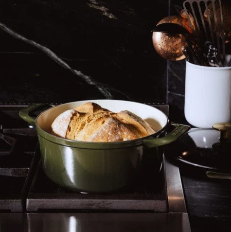MADE IN - Enameled Cast Iron Dutch Oven - Willow Green - 5.5 QT