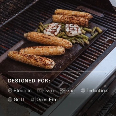 MADE IN - Carbon Steel - Griddle - PRESEASONED