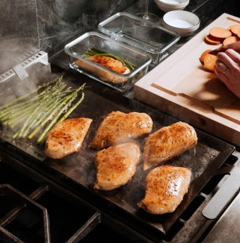 MADE IN - Carbon Steel - Griddle - PRESEASONED