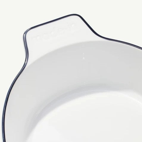 MADE IN - Bakeware - Oval Baking Dish - Blue + White
