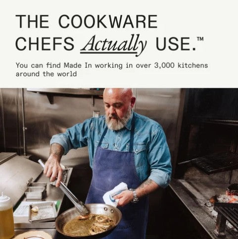 MADE IN - 8" Stainless Steel Frying Pan