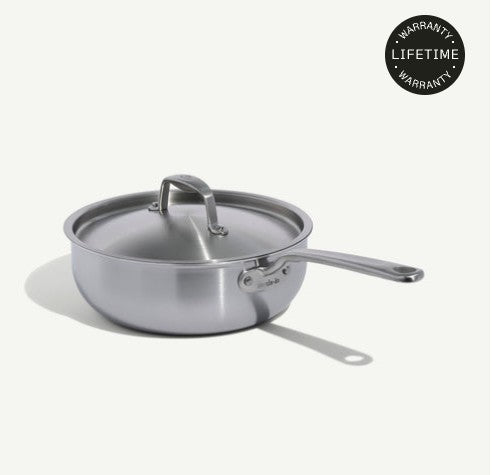 MADE IN - Stainless Steel Saucier - 5 QT with LID