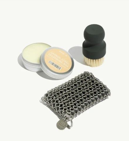 MADE IN Carbon Steel Cleaning Kit - 3 piece set