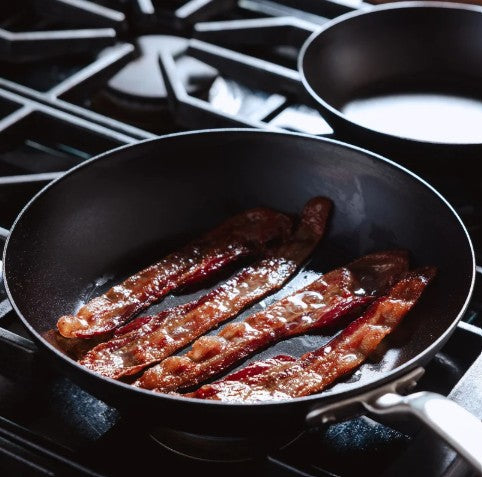 MADE IN - Blue Carbon Steel - PRESEASONED - 10" Frying Pan