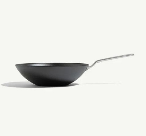 MADE IN - Blue Carbon Steel - PRESEASONED - 12" Wok