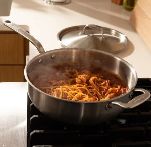 MADE IN - Stainless Steel Saucier - 5 QT with LID