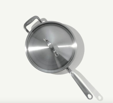 MADE IN - Stainless Steel Saute Pan- 3.5 QT with LID