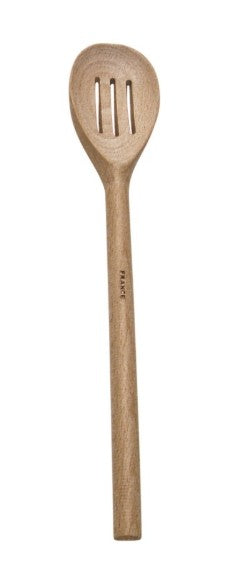 Made in France - Beechwood Slotted Spoon