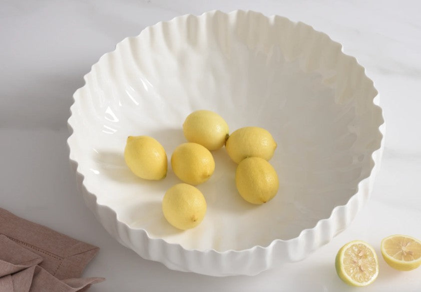 Mascali BIANCA - XL Shallow Bowl