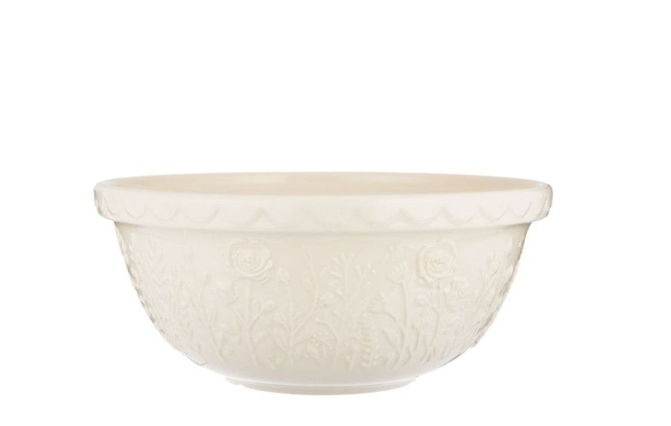 MASON CASH - 4L Mixing Bowl - In the Meadow - WHITE