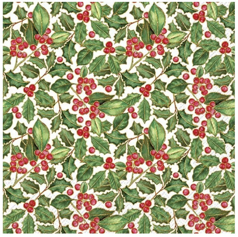 Lunch Napkin - Holly