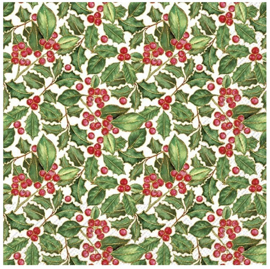 Lunch Napkin - Holly