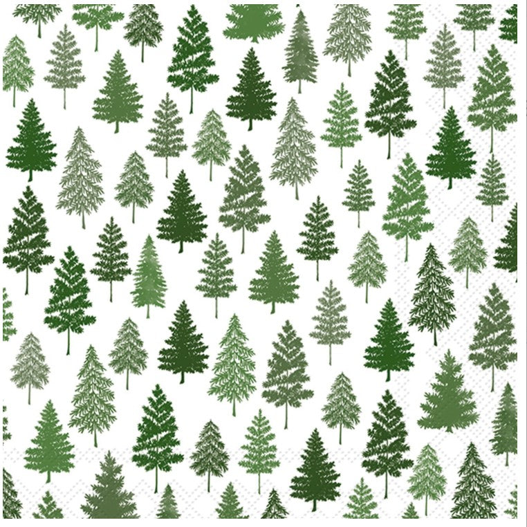 Lunch Napkin - Nordic Forest (Green)