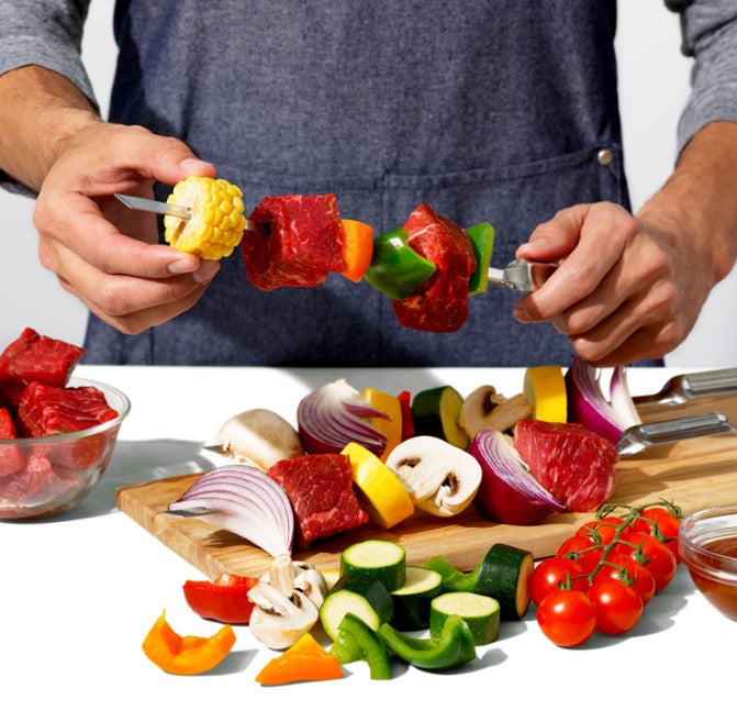 OXO Good Grips - BBQ Skewers - SET of 6