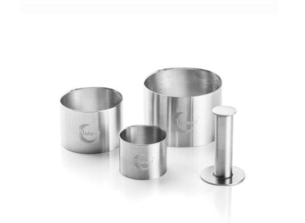 PLATE IT - Garnish Rings - Set of 4