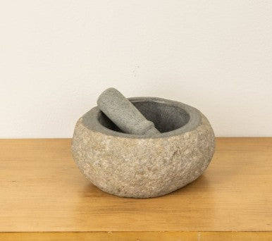 Riverstone Mortar and Pestle