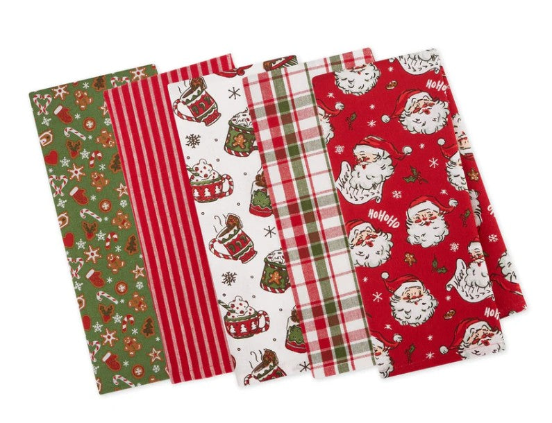 Santa's Favourite Dish Towels