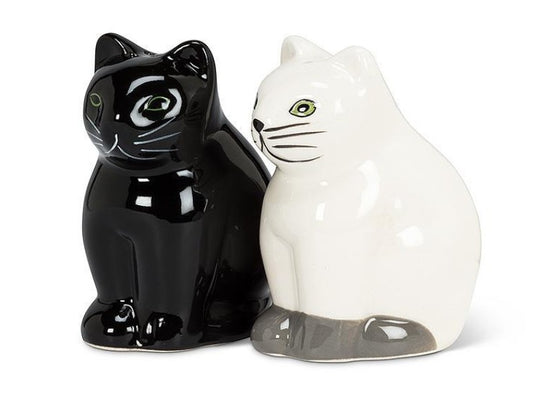 Sitting Cat Salt + Pepper