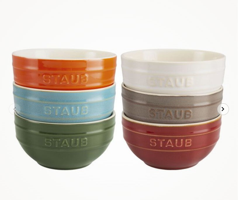STAUB Cereal Bowls - Rainbow - SET OF 6