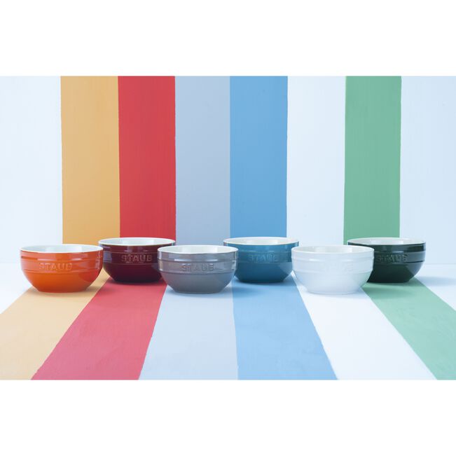STAUB Cereal Bowls - Rainbow - SET OF 6