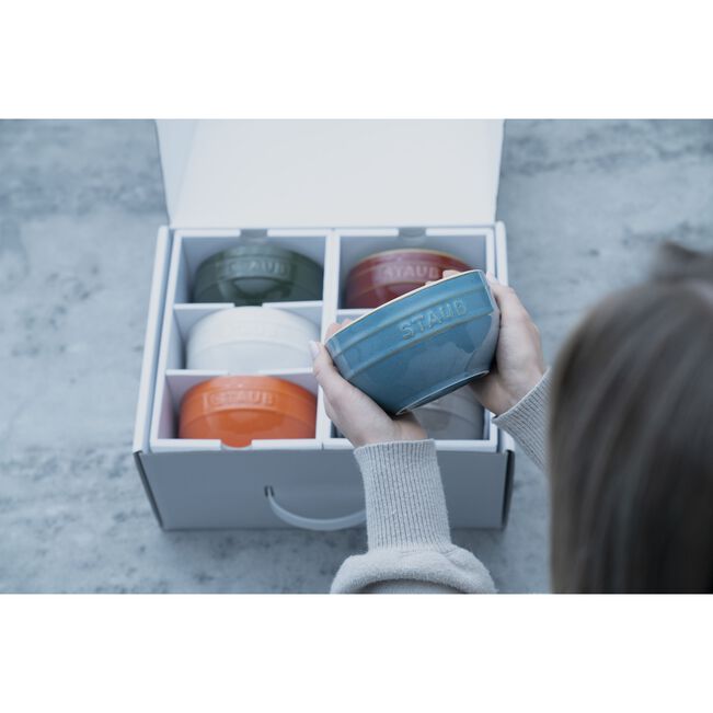 STAUB Cereal Bowls - Rainbow - SET OF 6
