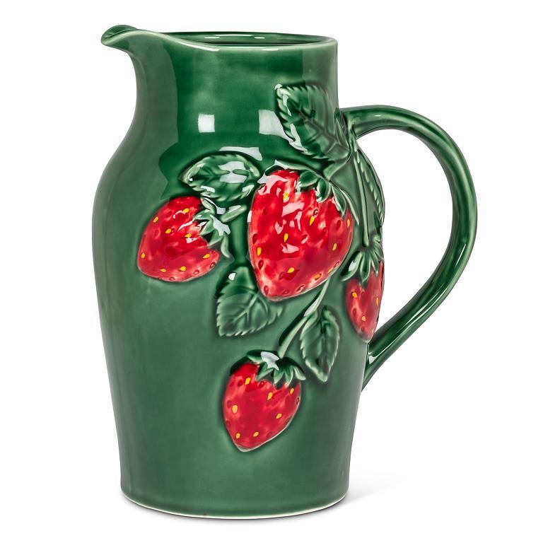 Strawberry Leaf Jug