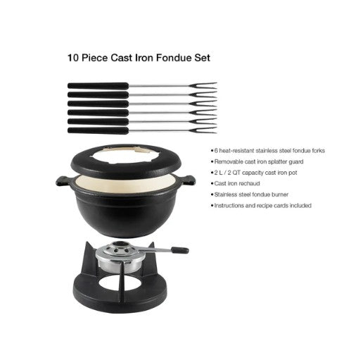 Swissmar Lucerne Fondue Set - 10 Pieces