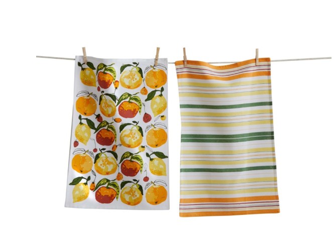 TAG - Kitchen Towel - Citrus Fruits - SET OF 2