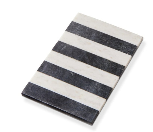 STRIPED Marble Tray - Rectangular