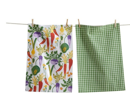 TAG - Kitchen Towel - Tossed Veggies - SET OF 2