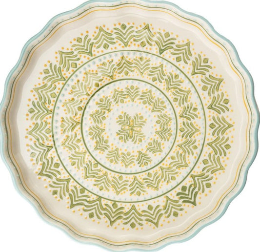 TRANQUILLO - Retro Flora - Quiche and Tart Dish