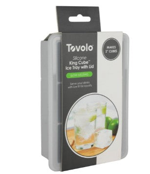 Tovolo - King Cube Icecube Tray - WITH LID