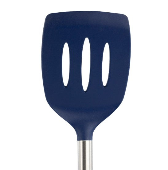 Tovolo Slotted Silicone Turner - Indigo
