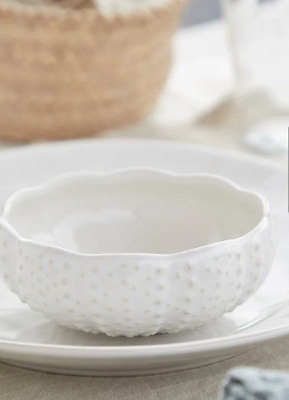 Brisa Ria Urchin Bowl - Small - WHITE
