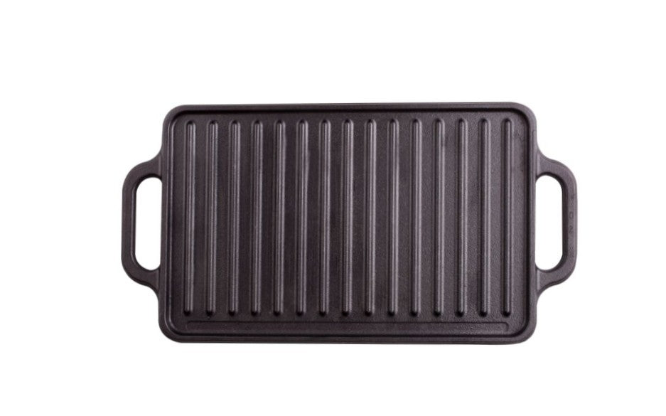 VICTORIA - Reversible Cast Iron Griddle - 12" x 8"