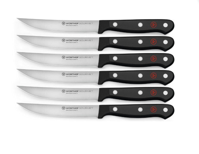 WUSTHOF - GOURMET - 6-Piece Steak Knife Set
