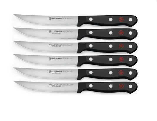 WUSTHOF - GOURMET - 6-Piece Steak Knife Set