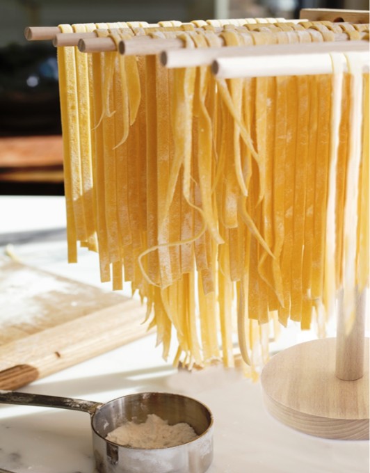 Wooden Pasta Drying Rack