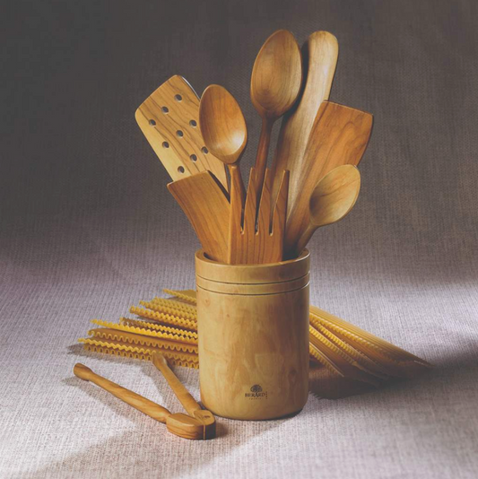 Bérard Olivewood Utensil Holder