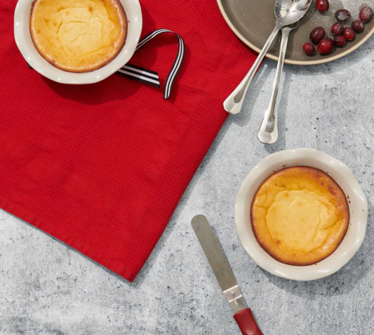 Emile Henry Mini Pie Dishes - Ivory - SET of 2