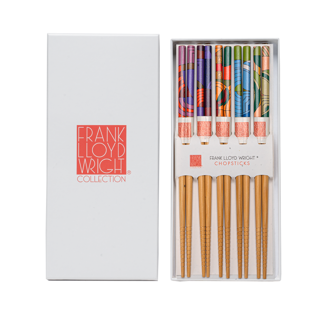 Frank Lloyd Wright Max Hoffman- Chopsticks - SET of 5