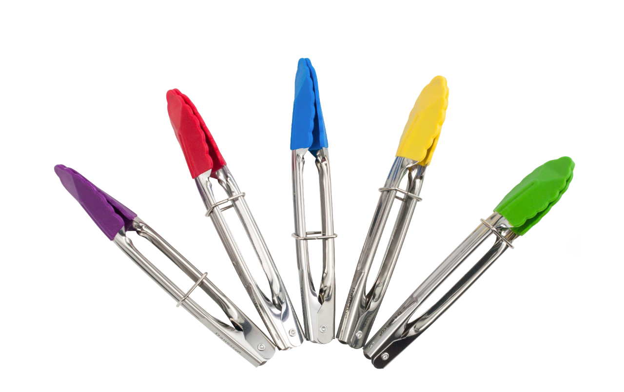 DANESCO Silicone Mini Tongs