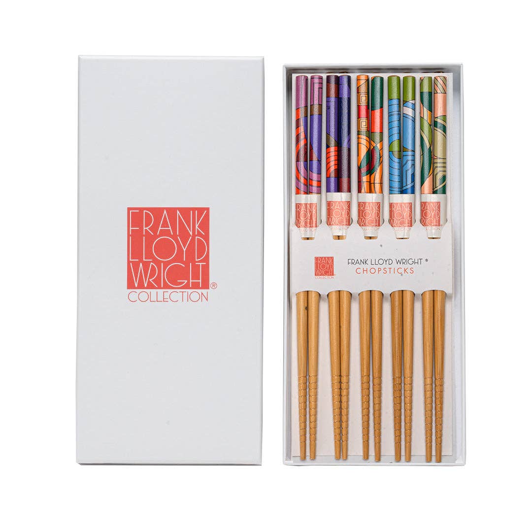Frank Lloyd Wright Max Hoffman- Chopsticks - SET of 5