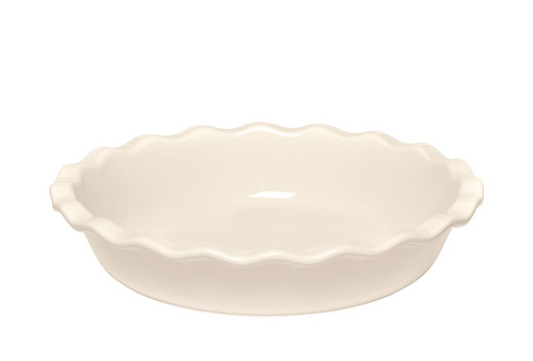 Emile Henry Pie Dish - Ivory