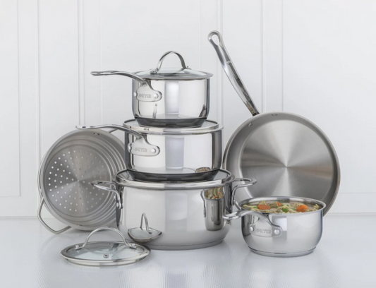 MEYER - Nouvelle 10 Piece Cookware Set