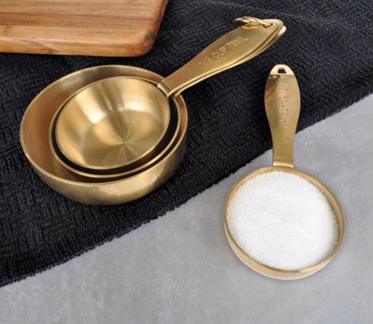 Measuring Cups - KB - Gold