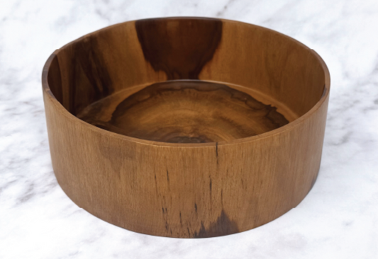 Teak Medium Salad Bowl - Bauhaus