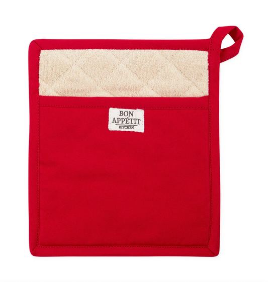 Chino Potholder - Red