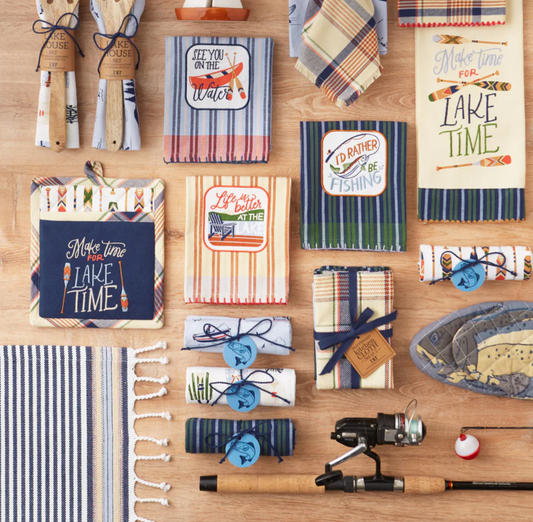 Vintage Life Jackets Tea Towel